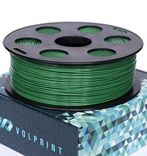 зелёный abs пластик для 3d принтера